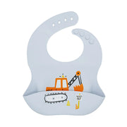Adjustable Waterproof Silicone Baby Bib